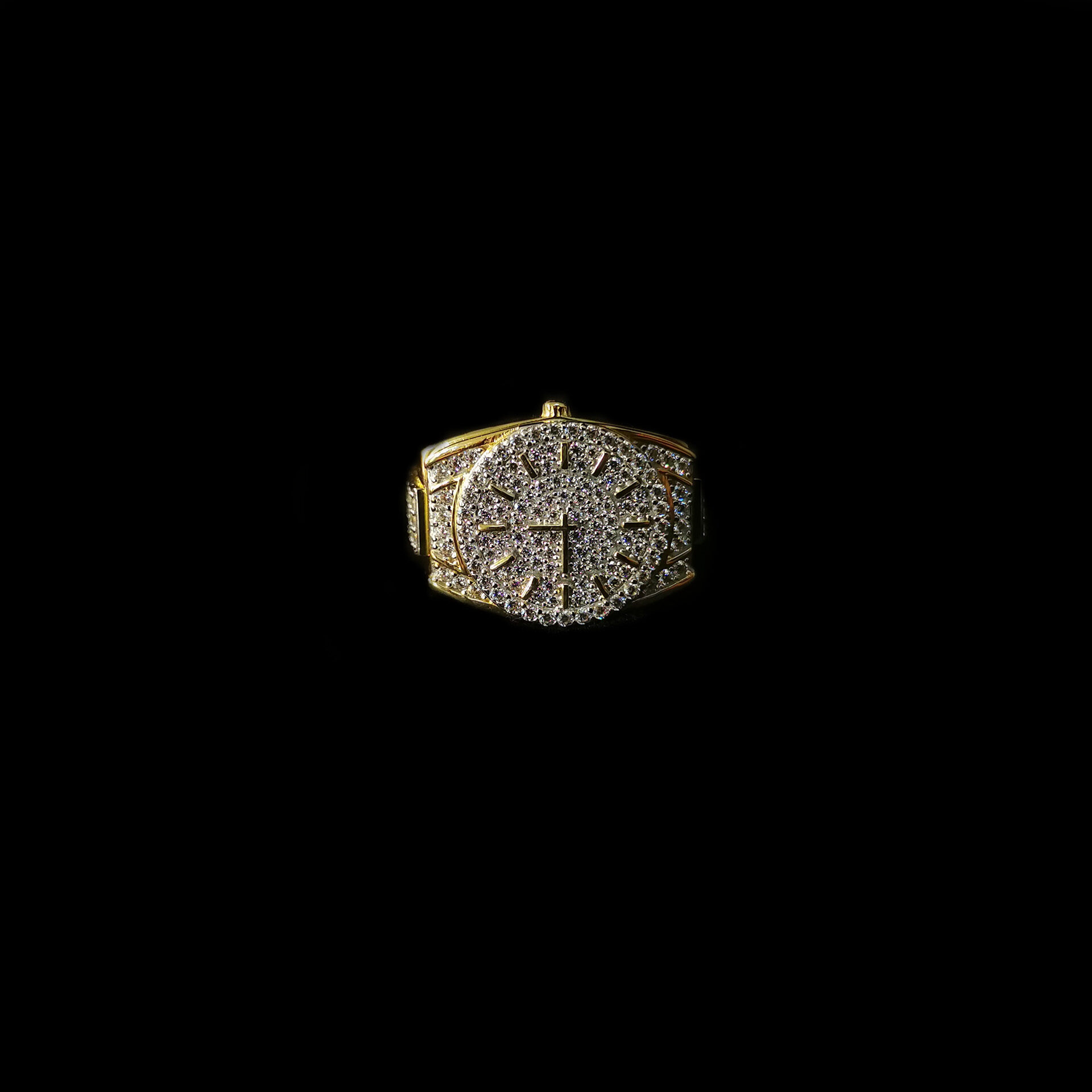 Chevalière Montre empierrée – Image 2