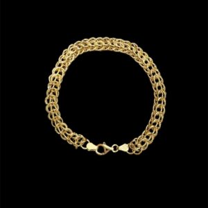 Bracelet Triple Sirop Popsy Lisse et Sablé 21 cm 8 mm