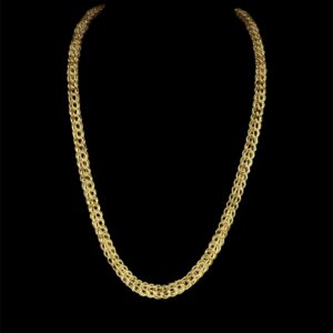 Collier Triple Sirop Popsy Lisse/Sablé 8 mm 60 cm