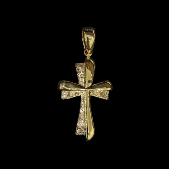 Pendentif Croix Electroformé