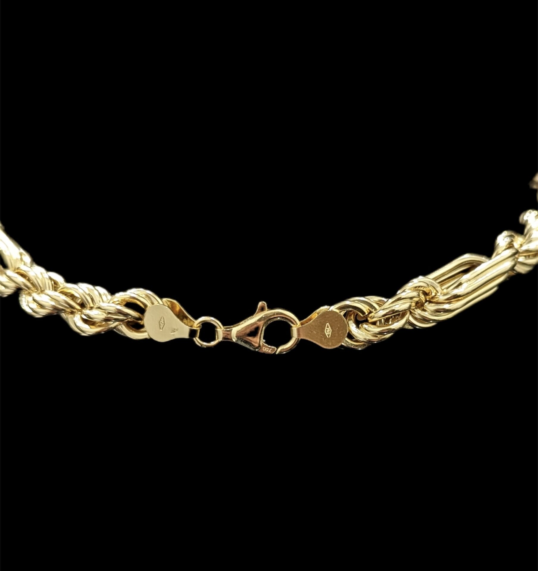 Chaine Corde Alternée 7 mm 70 cm – Image 3