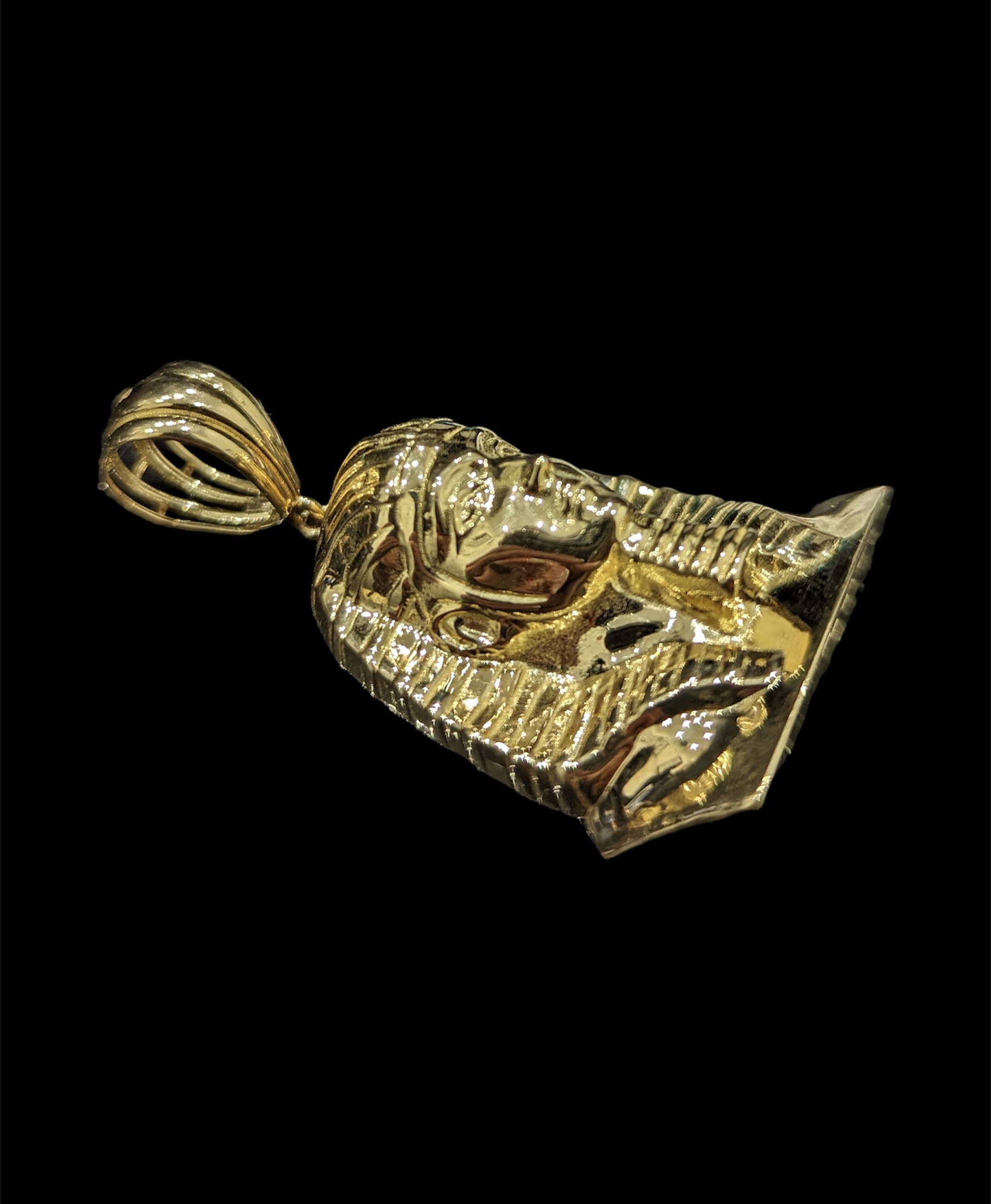 Superbe Pendentif En Argent Avec Un Buste De Femme - Occasion, Couleur Argenté