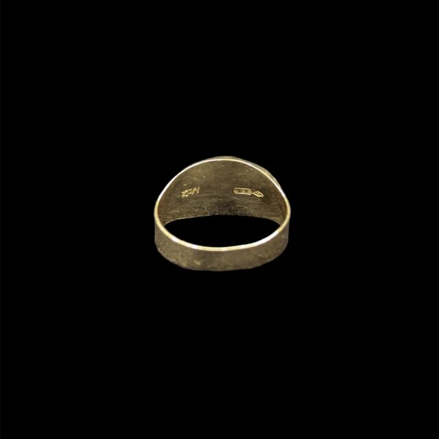 Chevalière Ronde Zircon 2 ors – Image 3