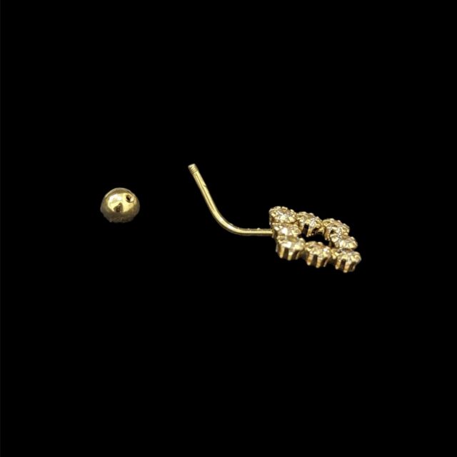 Piercing Nombril Quadrilobe Empiérré – Image 3