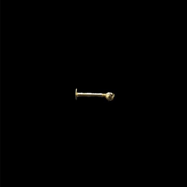 Piercing Labret & Tragus Boule Zircon – Image 3