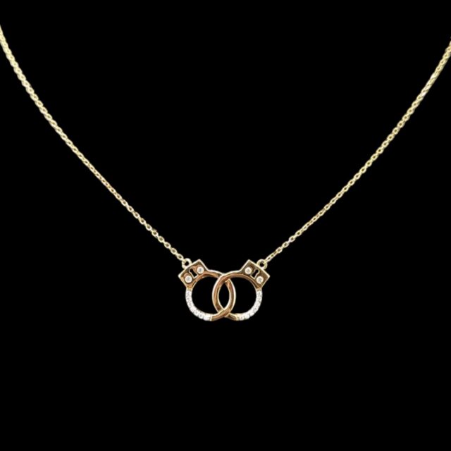 Collier Menottes empierré