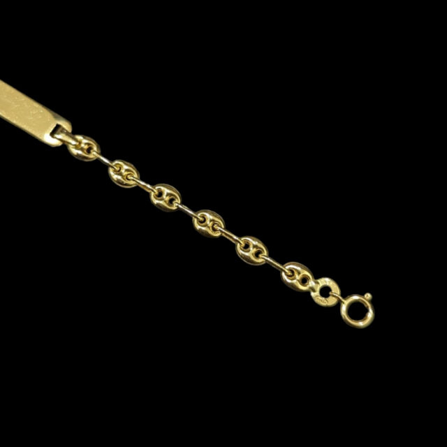 Gourmette Maille Grain de Café – Image 2