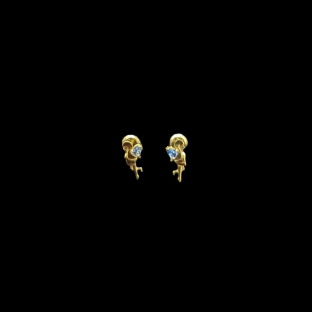 Boucles D'Oreilles à Vis "Danseuse"