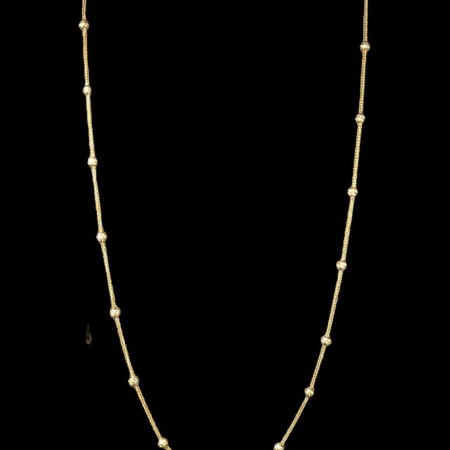 Collier Palmier Boules
