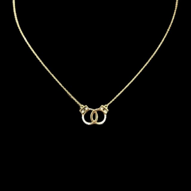 Collier Menottes empierré – Image 2