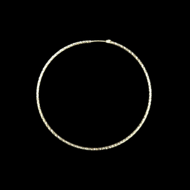 Créoles striée 66 mm – Image 2