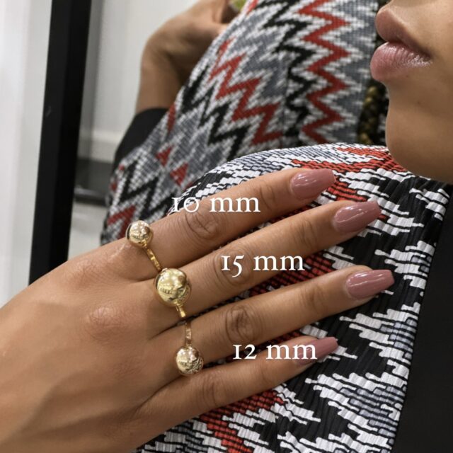 Bague Boule 10 mm – Image 3