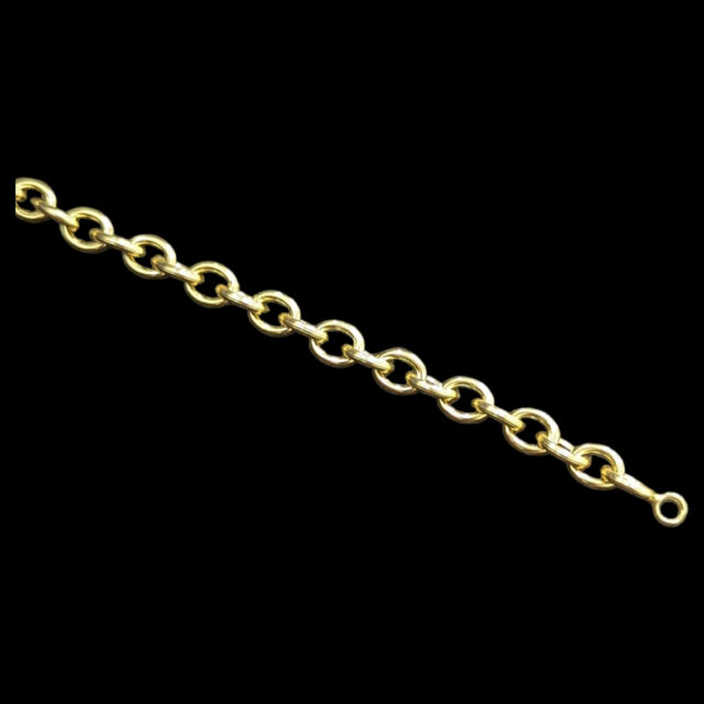 Bracelet Forçat 6 mm 19 cm – Image 2
