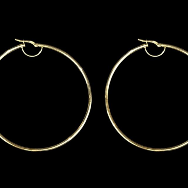 Créoles Lisses 64 mm
