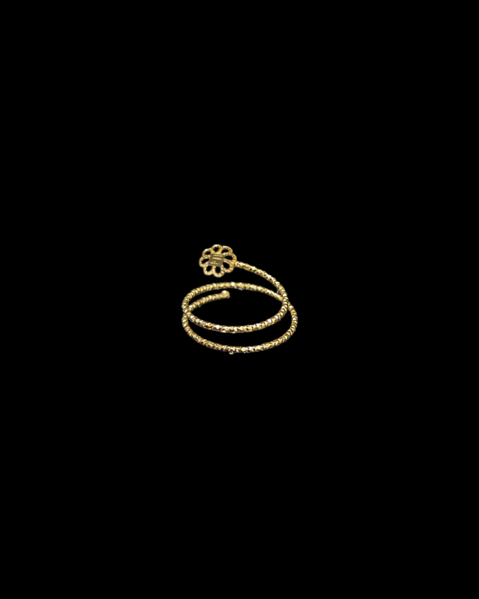 Bague Réglable Fleurs – Image 3