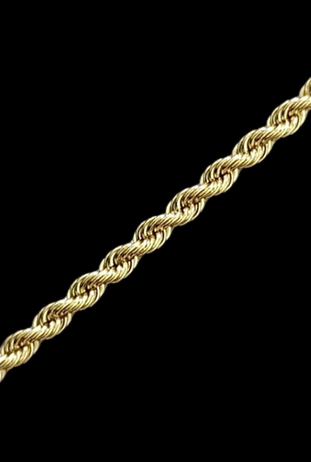 Collier Torsadé En Or Massif 18 Carats - Bijou Précieux, Occasion