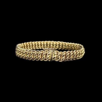Bracelet Maille Américaine 10 mm 19 cm