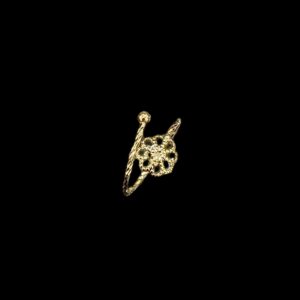 Bague Phalange/ Orteil Réglable Fleur