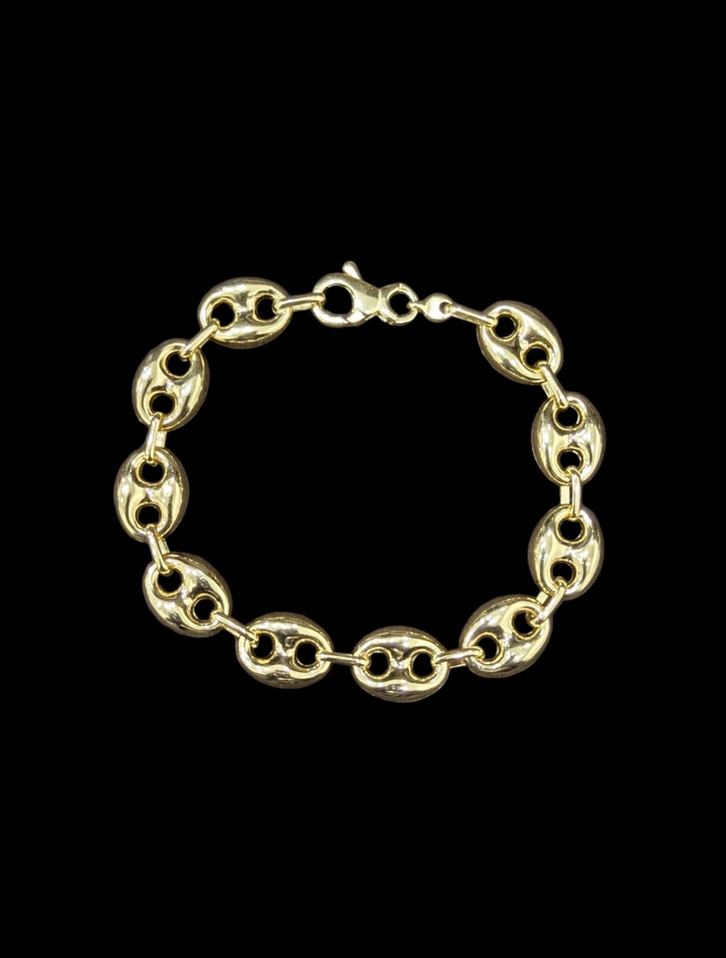 Bracelet Maille Café 12 mm