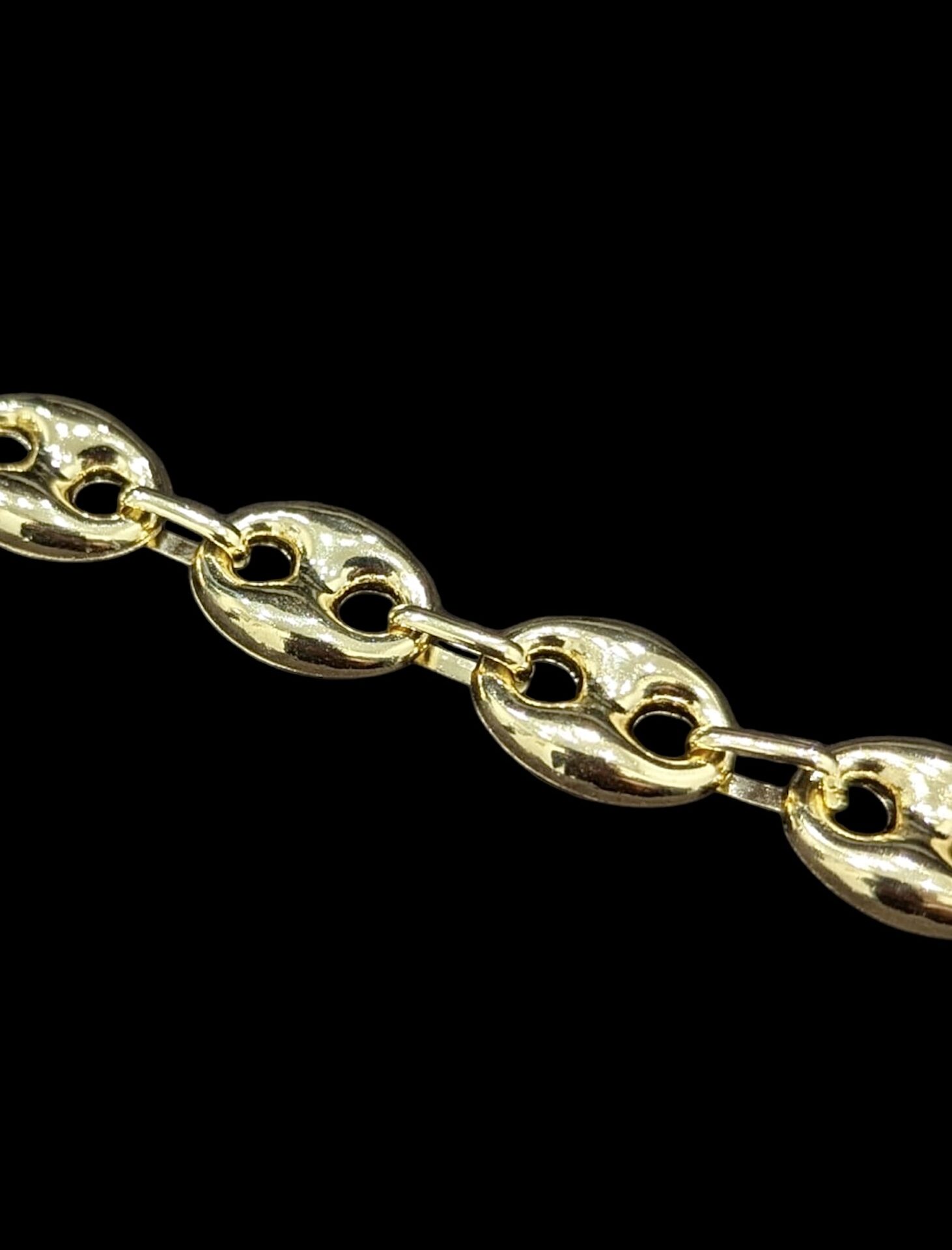 Bracelet Maille Café 12 mm – Image 2