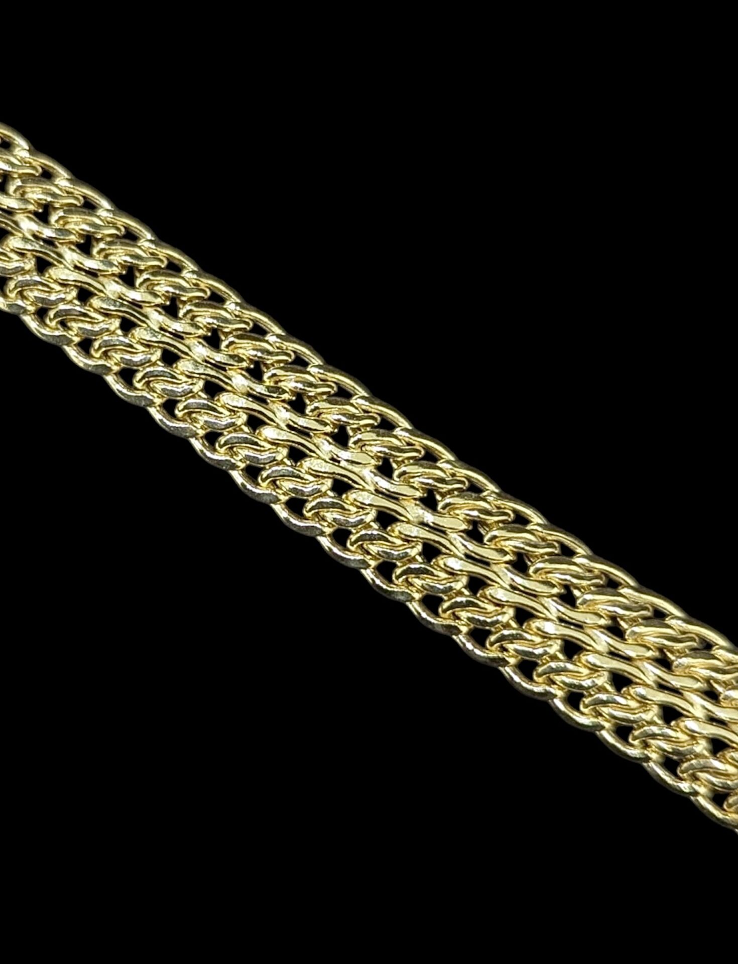 Bracelet Maille Russe 10 mm – Image 2