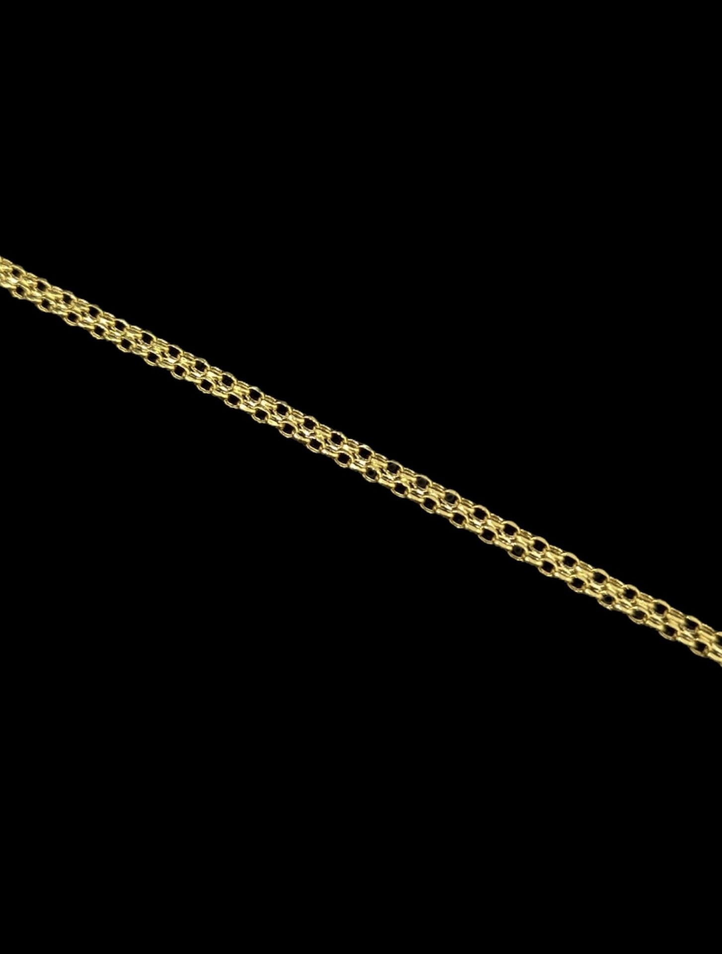 Ensemble Collier Forçat Double Croix 3D – Image 2
