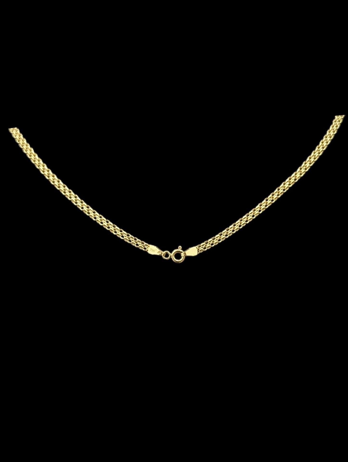 Ensemble Collier Forçat Double Croix 3D – Image 3