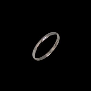 Alliance Or Blanc 2 mm