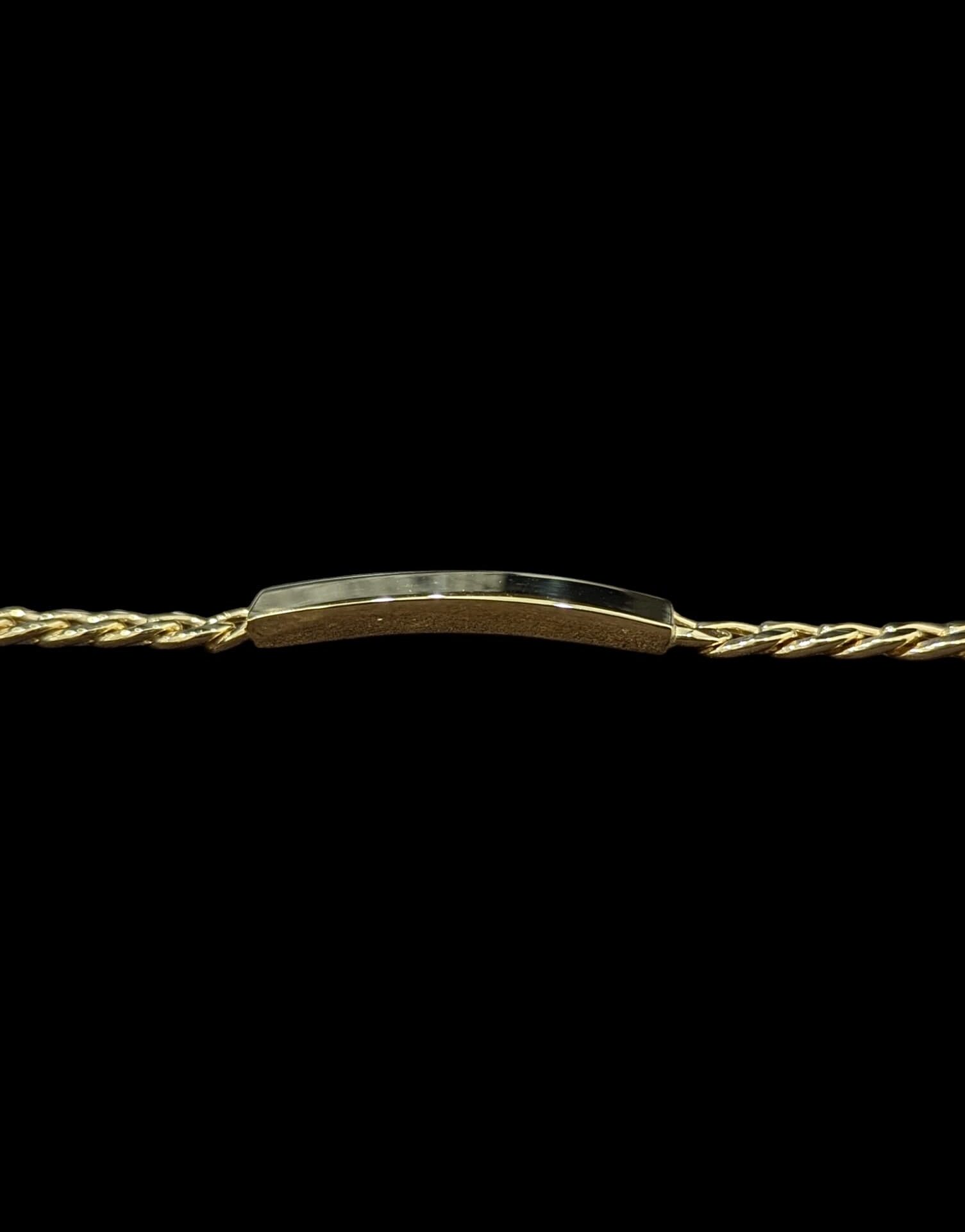 Bracelet Identité Maille Gourmette – Image 3
