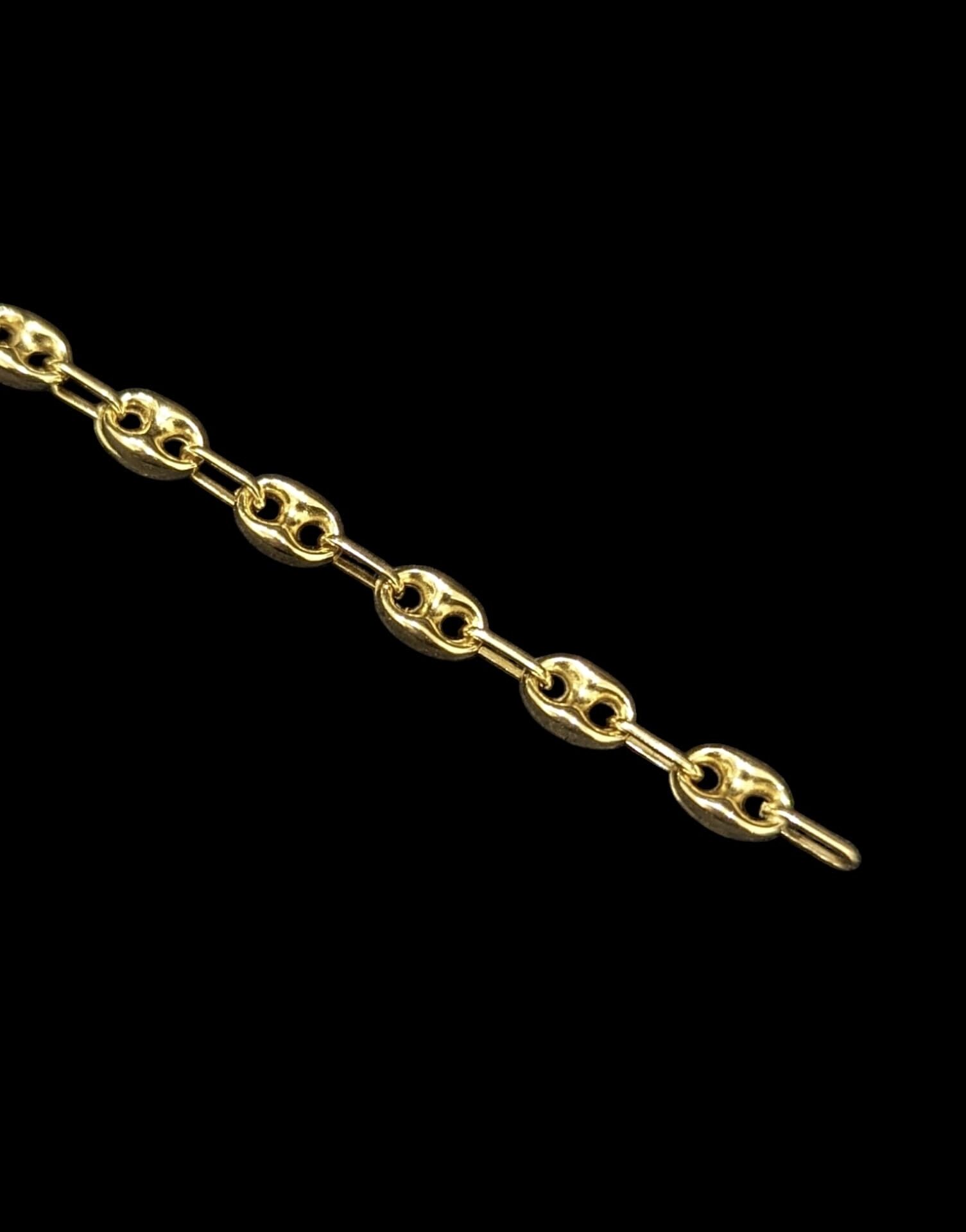 Bracelet Grain De Café Lisse 6 mm – Image 2