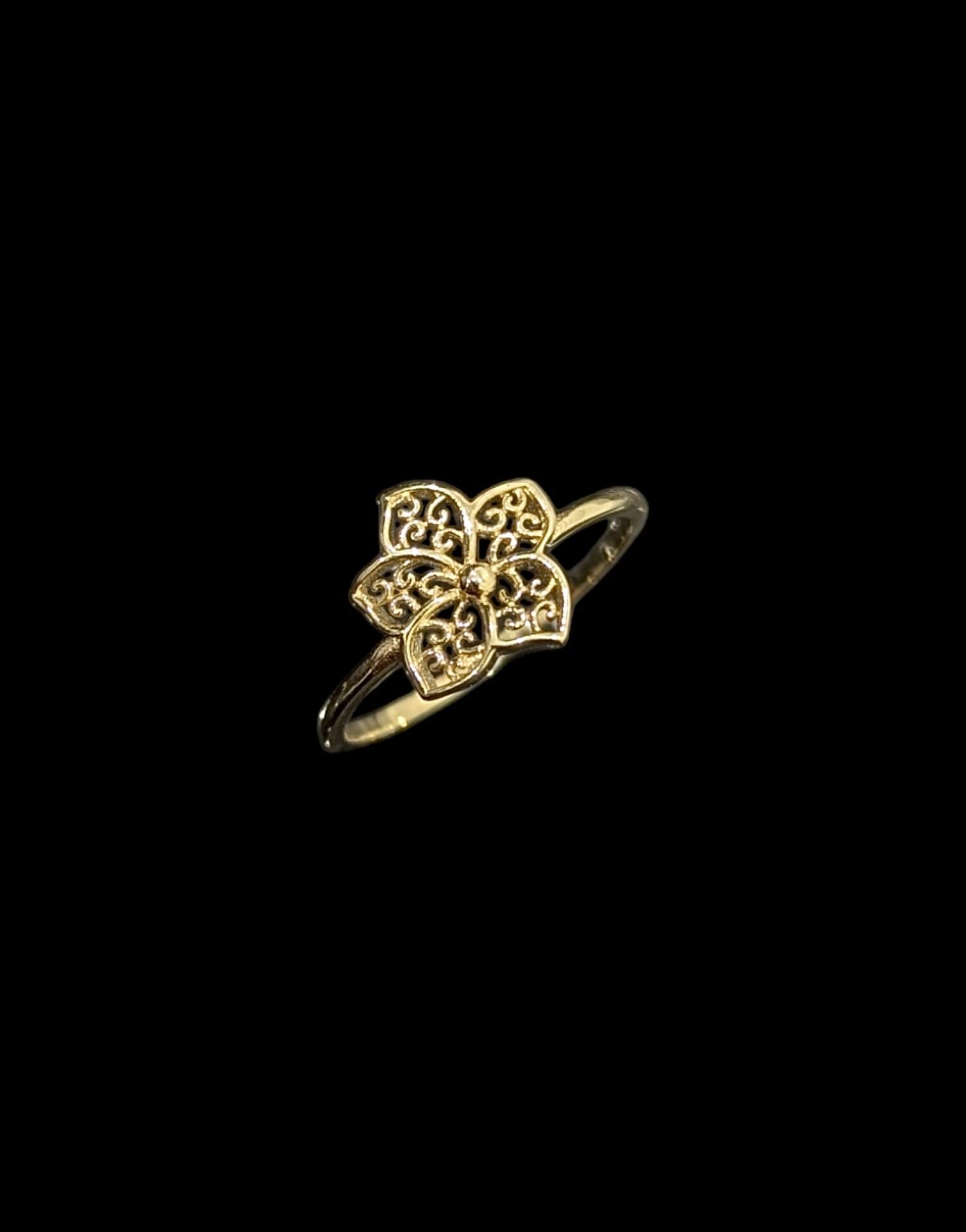 Bague Fleurs Filigrane