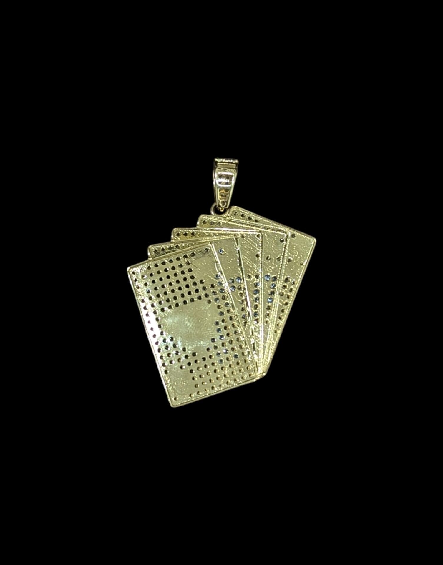 Pendentif Jeux De Carte Empierré 3D – Image 3