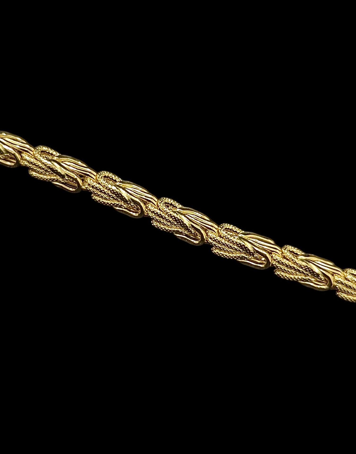 Collier Maille Royal Carré Lisse Sablé 60 cm 5 mm – Image 2