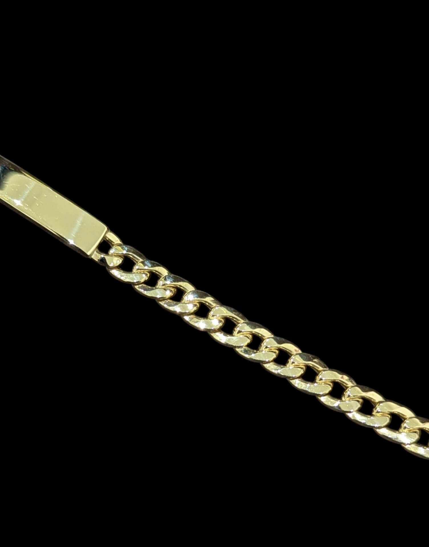 Bracelet Identité Maille Gourmette – Image 2