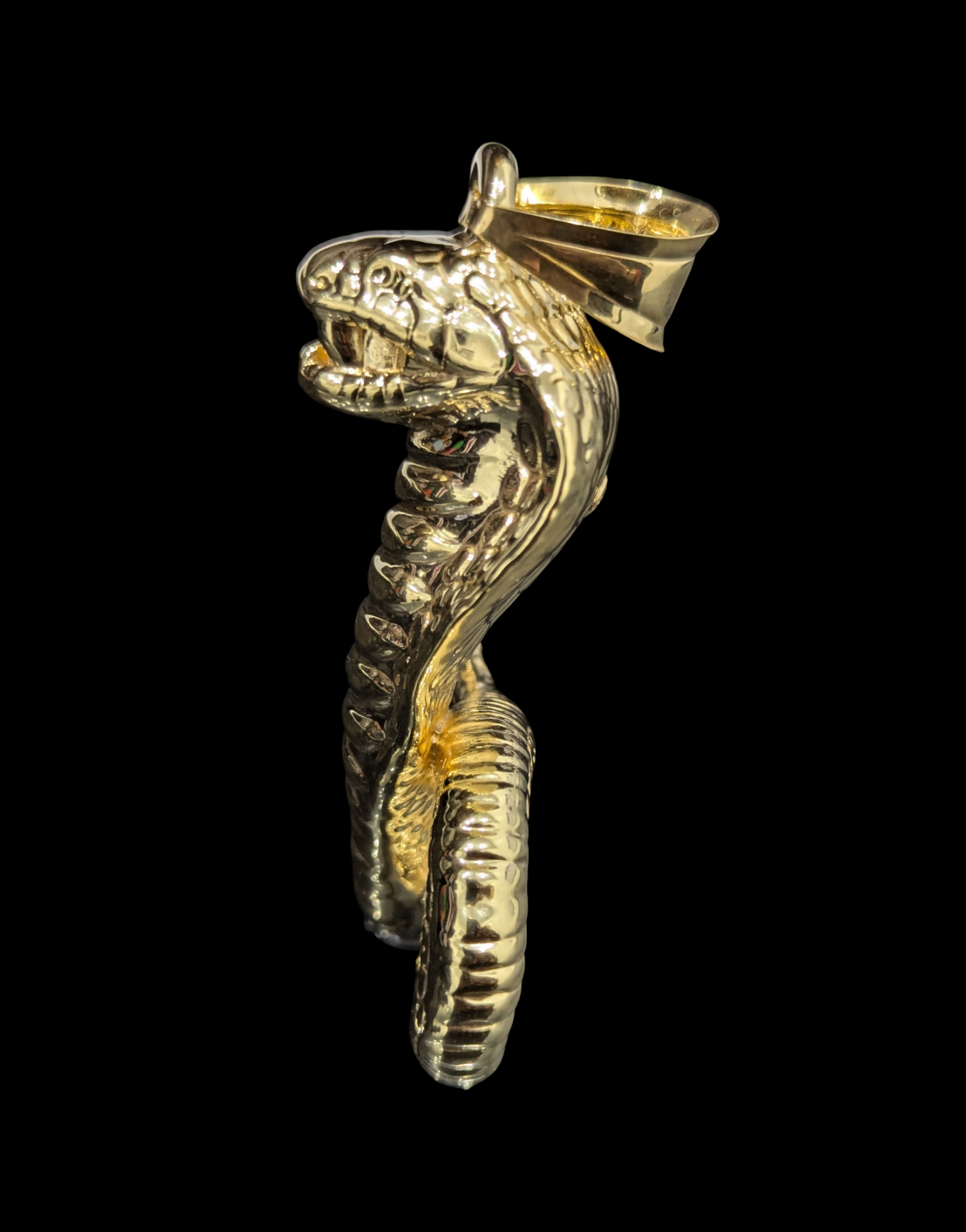 Pendentif Cobra Electroformé – Image 2