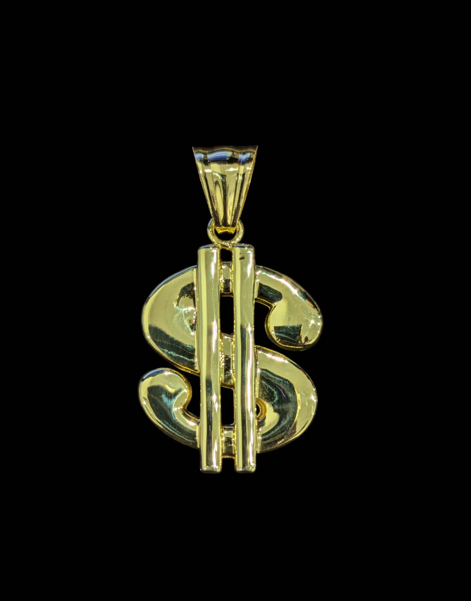 Pendentif Dollars Electroformé 3 cm