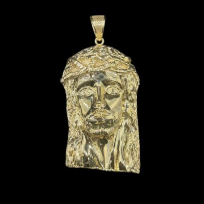 Pendentif Tête Christ Electroformé