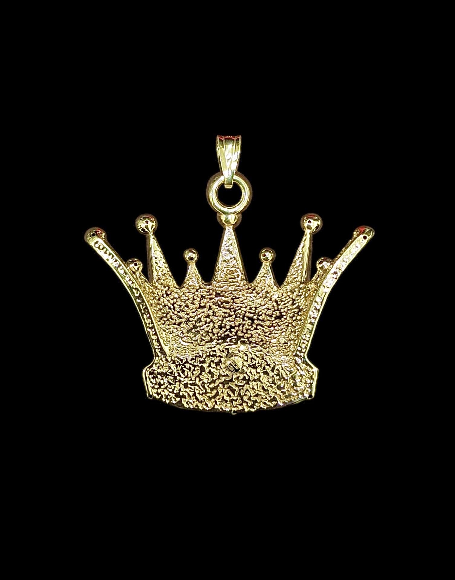 Pendentif Couronne Bombée Electroformée – Image 3