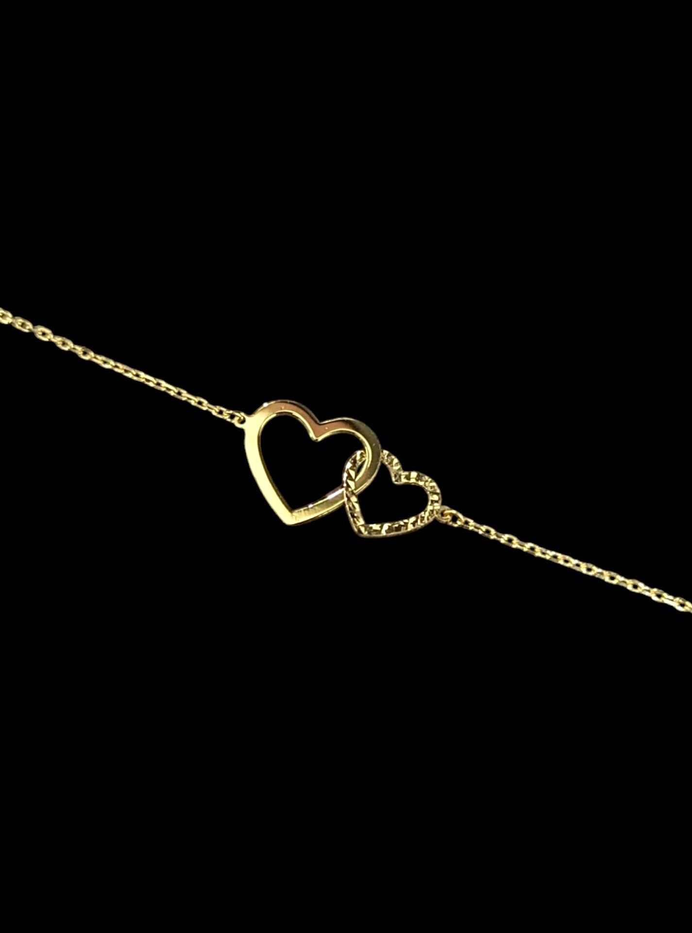 Bracelet Double Coeur – Image 2