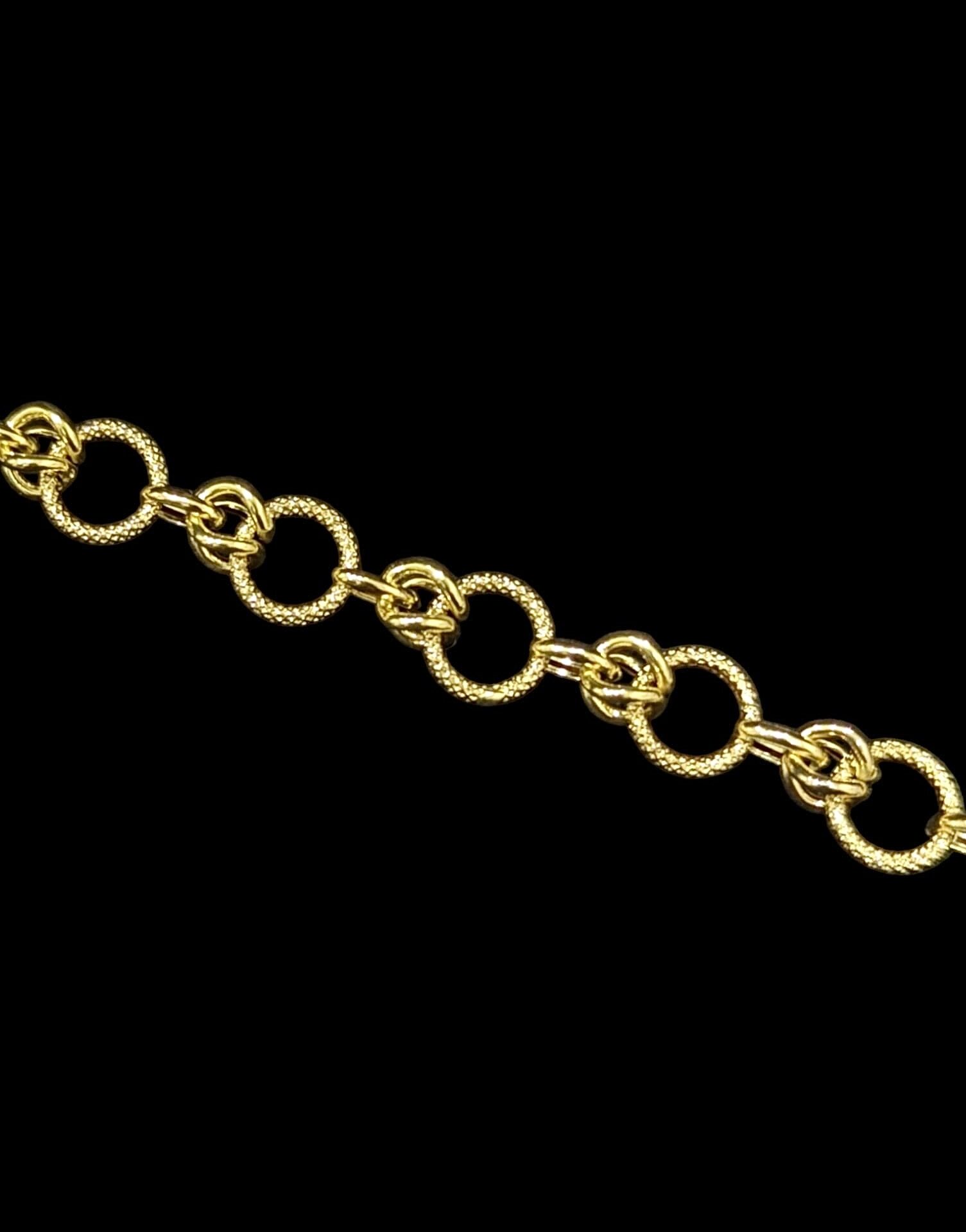 Collier Fantaisie Lisse Sablé 50 cm 9 mm – Image 2