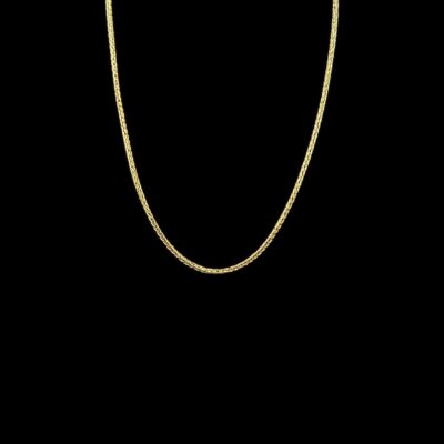 Collier Maille Palmier 50 cm 2 mm