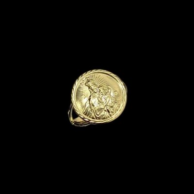 Bague Ronde Saint Christophe