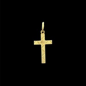 Pendentif Croix Ciselé