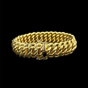 Bracelet Maille Américaine 20 mm 22 cm