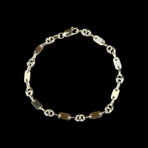 Bracelet Grain de café Alternée 18,5 cm