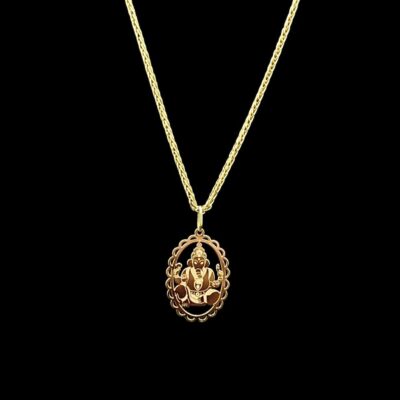 Ensemble Maille Palmier & Plaque Ganesh 60 cm