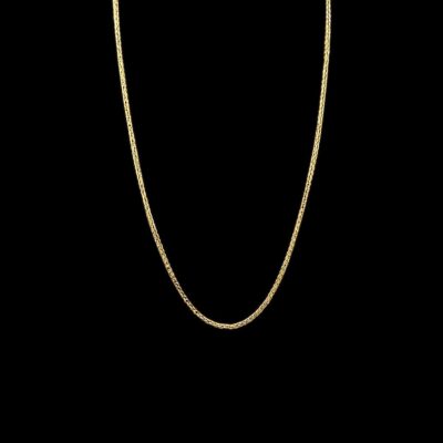 Collier Maille Palmier 60 cm 2 mm