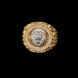 Chevalière Pépite Tête de Lion