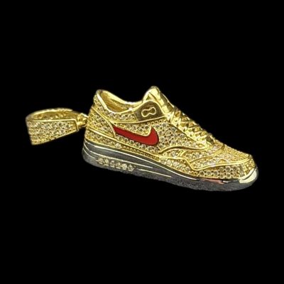 Pendentif Sneakers Serti