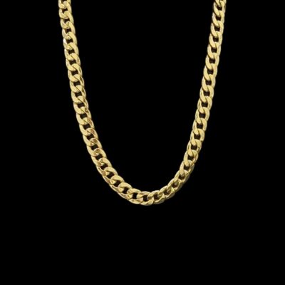 Collier Maille Gourmette 11 mm 60 cm